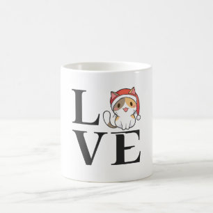 Love Cats - Santa Kitten Koffiemok