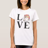 Love Cats - Santa Kitten T-shirt (Voorkant)