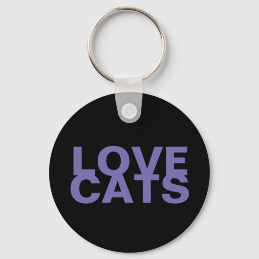 Love Cats Sleutelhanger (Voorkant)