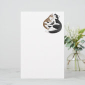 Love Cats Stationery Briefpapier (Staand voorkant)