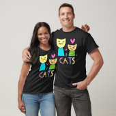 Love Cats Tekening by Jad Fair T-shirt (Unisex)