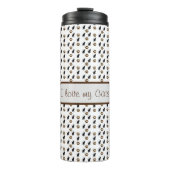 Love Cats Thermal Tumbler Thermosbeker (Voorkant)