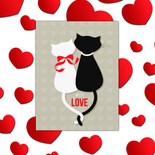 Love Cats Valentijn Feestdagenkaart