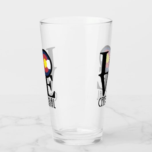 LOVE Centennial Colorado Glas (Links)