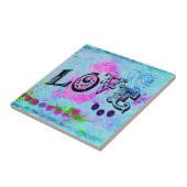 Love Ceramic Tegel Tegeltje (Zijkant)