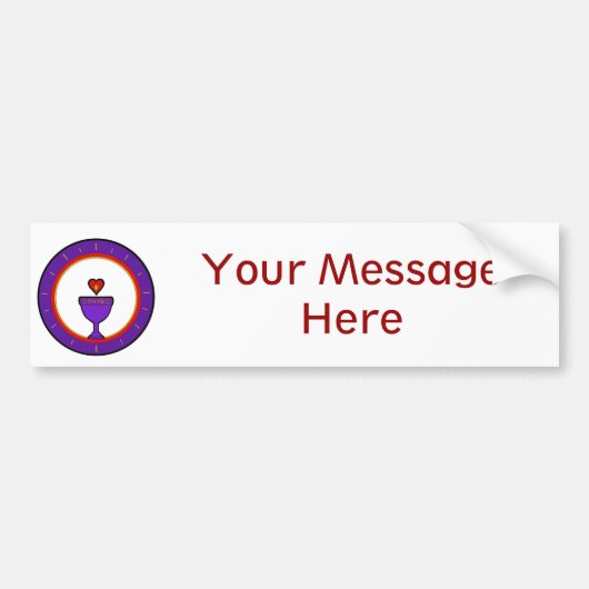 Love Chalice  Bumpersticker (Voorkant)