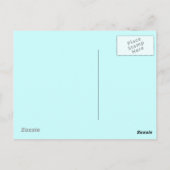 Love Chalk Message Card Briefkaart (Achterkant)