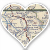 Love Chama New Mexico Sticker (Voorkant)