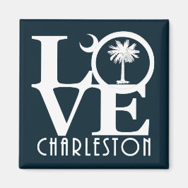 LOVE Charleston SC Magneet