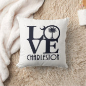 LOVE Charleston South Carolina Kussen (Deken)