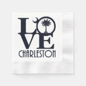 LOVE Charleston South Carolina Servet (Voorkant)