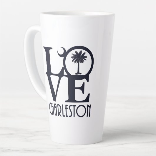 LOVE Charleston Tall Latte Mok (Linkerhoek)