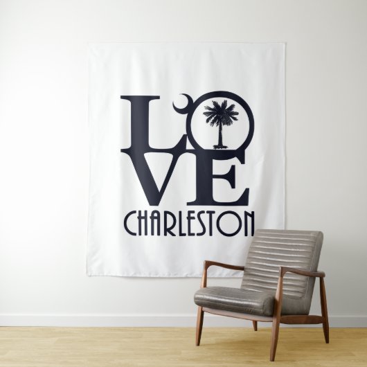 LOVE Charleston Wandkleed (In situ)