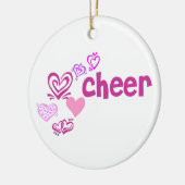 Love Cheer Keramisch Ornament (Links)