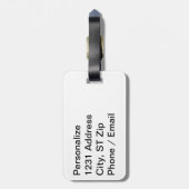 Love Cheerleading Bagagelabel (Achterkant verticaal)