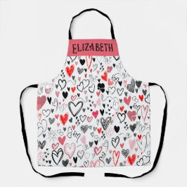 Love Chef Custom Schort voor Foodies en Koppels