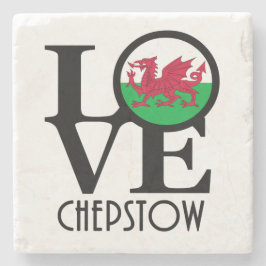LOVE Chepstow Stenen Onderzetter
