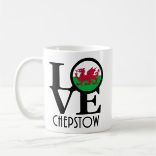 LOVE Chepstow Wales 11oz Koffiemok