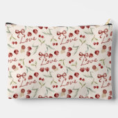Love & Cherries Cosmetische Tas (Achterkant)