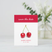 Love Cherries - Sparen de datumaankondiging Save The Date (Staand voorkant)