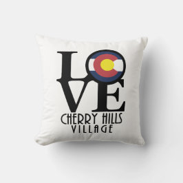 LOVE Cherry Hills Village Kussen
