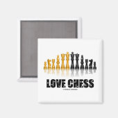 Love Chess Magneet (Voorkant / Achterkant)