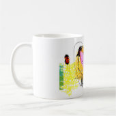 'Love Chick' White 11oz Classic Mok (Links)