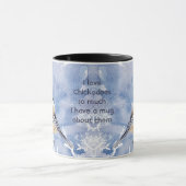 Love Chickadee Birds So Much Fun Quote Saying Mok (Midden)