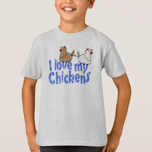 Love Chickens Childrens T-shirt