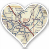Love Chico California Sticker (Voorkant)