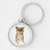 Love Chihuahua Puppy Dog Sleutelhanger (Voorkant)