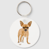 Love Chihuahua Puppy Dog Sleutelhanger (Voorkant)