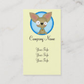 Love Chihuahua Visitekaartje (Achterkant)