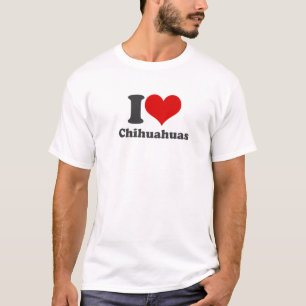 Love Chihuahuas Retro Vintage Athletic T-shirt