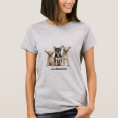 Love Chihuahuas T-shirt (Voorkant)