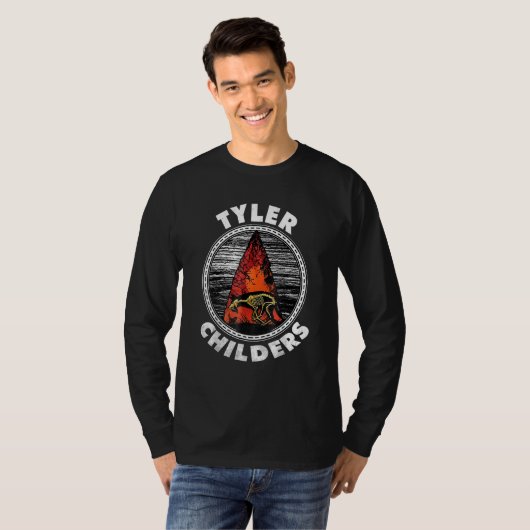 Love Childers Classic Feathered Indians T-shirt (Voorkant volledig)