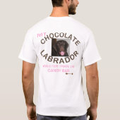 LOVE CHOCOLATE LAB T-SHIRT (Achterkant)