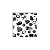 Love Chocolate Rubberstempel (Afrduk)