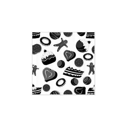 Love Chocolate Rubberstempel (Afrduk)