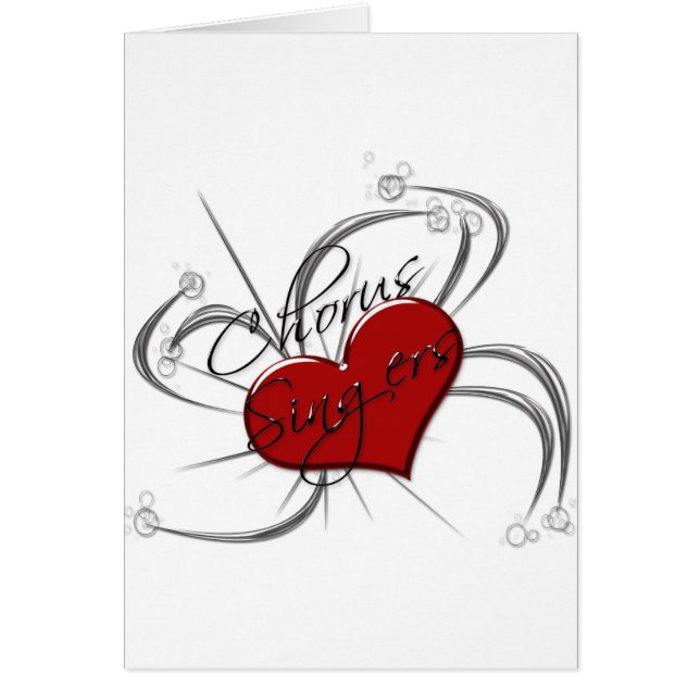 Love Chorus Singers Heart (Voorkant)