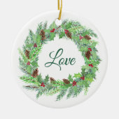 Love Christmas Advent Ornament (Voorkant)