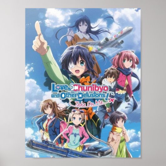 Love Chunibyo Other Delusions Poster (Voorkant)