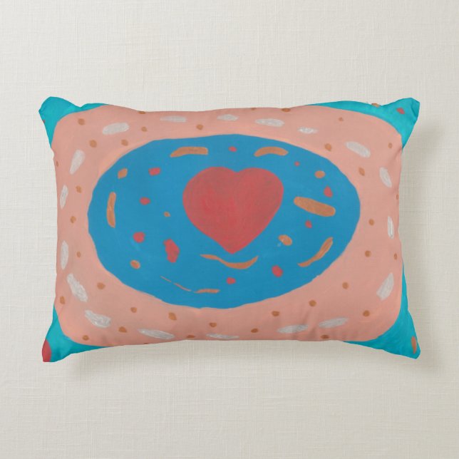 Love Circles Accent Pillow Kussen (Voorkant)