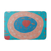Love Circles Bath Mat (Voorkant)