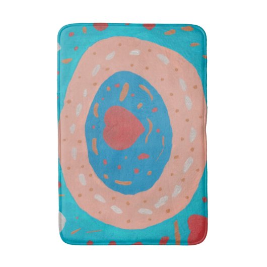 Love Circles Bath Mat (Voorkant Verticaal)