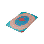 Love Circles Bath Mat (Gekanteld)