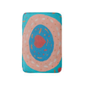 Love Circles Bath Mat (Voorkant Verticaal)