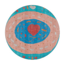 Love Circles Cutting Board