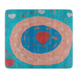 Love Circles Cutting Board Snijplank