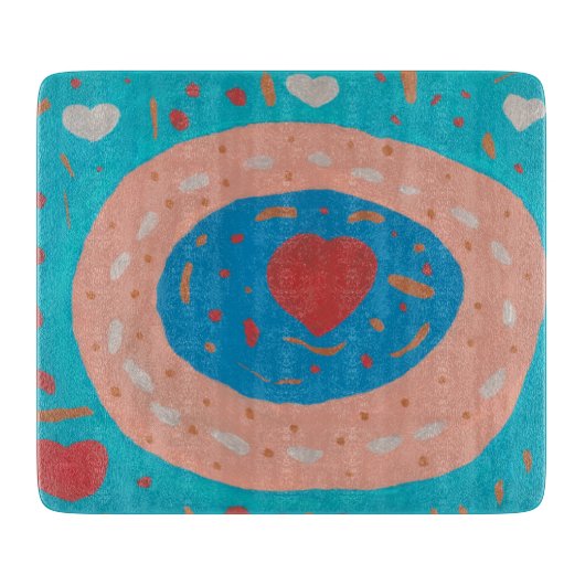Love Circles Cutting Board Snijplank (Voorkant)